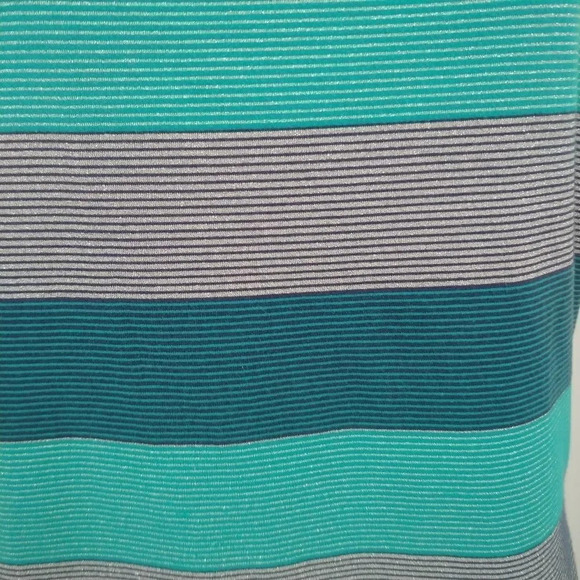 GRG Sports/Activewear Racerback Top  Teal/Silver L - Picture 3 of 6